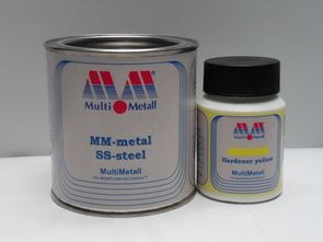 MM-metall SS-Stahl mit H&auml;rter gelb